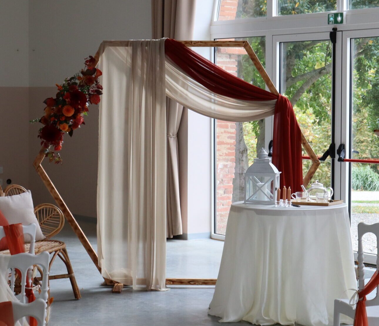 arche de mariage - location un jour d'émoi