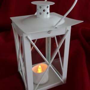 LANTERNE BLANCHE 16 cm dès 5 €