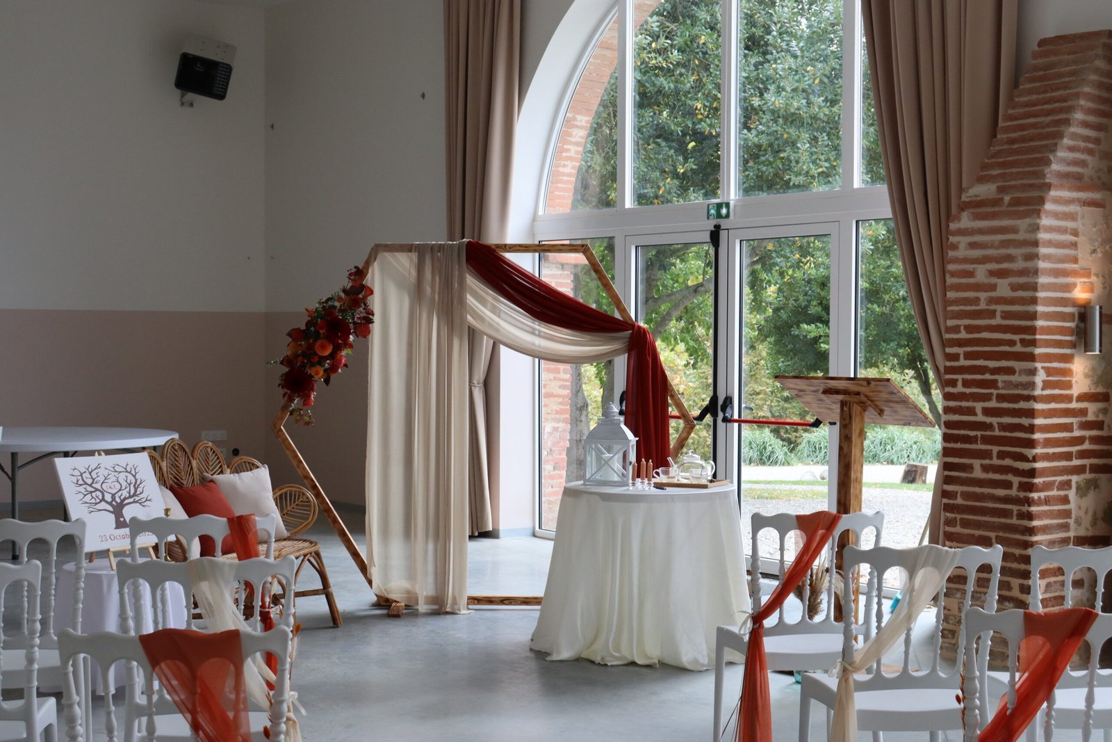 table 80 cm mariage