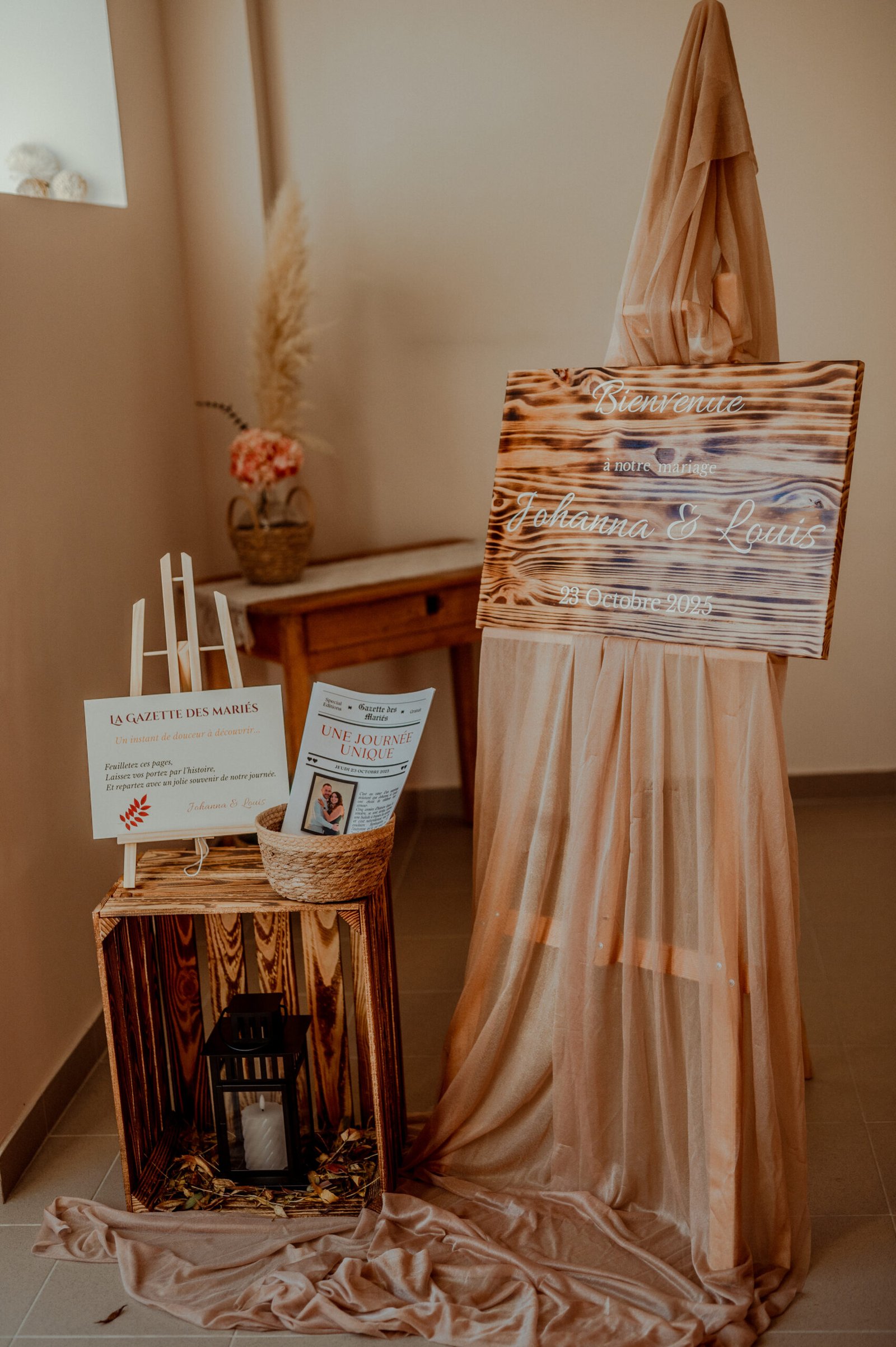 panneau de bienvenue de mariage en location
