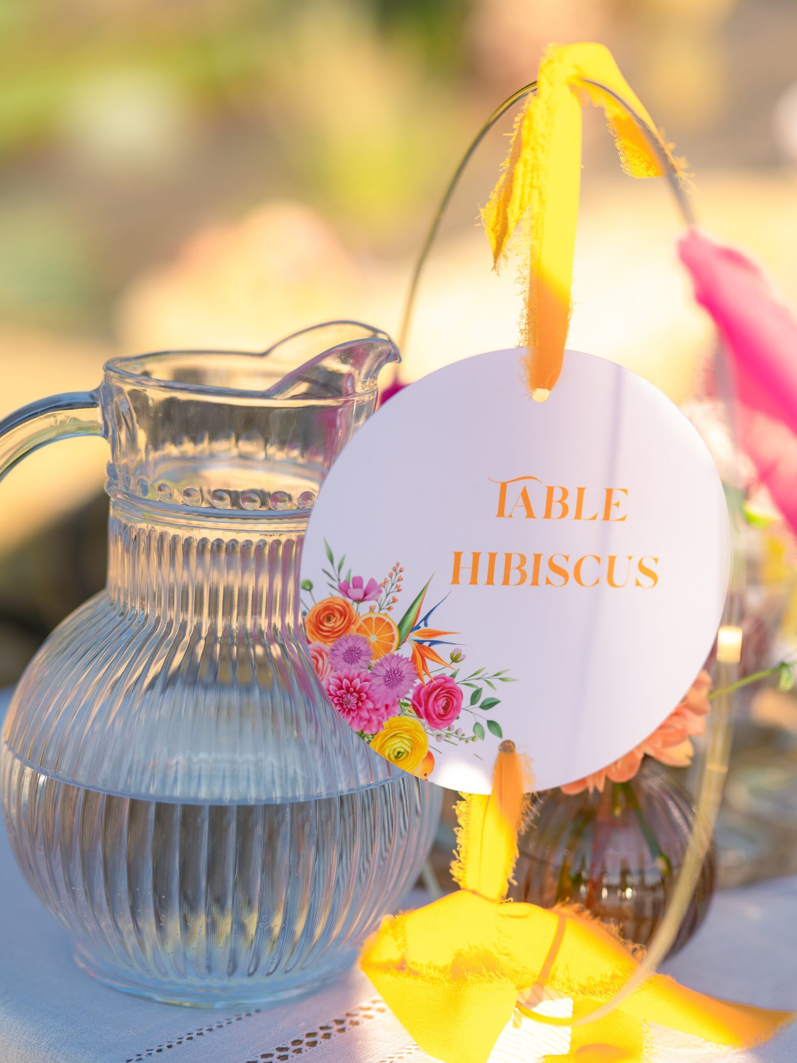 cercle décoratif mariage