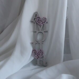 MOT DÉCORATIF « AMOUR » dès 1 €