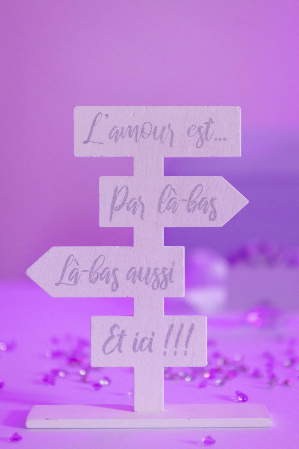 pancarte mariage location