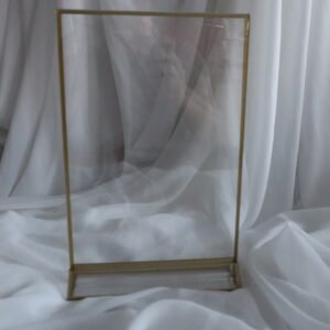 NUMÉRO DE TABLE ACRYLIQUE DOUBLE FACE dès 1 €